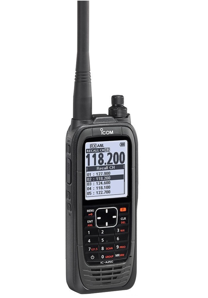 Icom A25C Sport VHF Air Band Transceiver